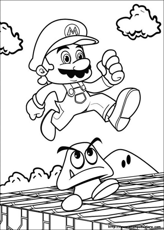 Disegni Super Mario Bros.