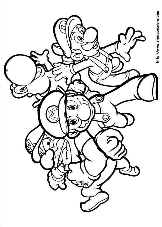 Disegni Super Mario Bros.