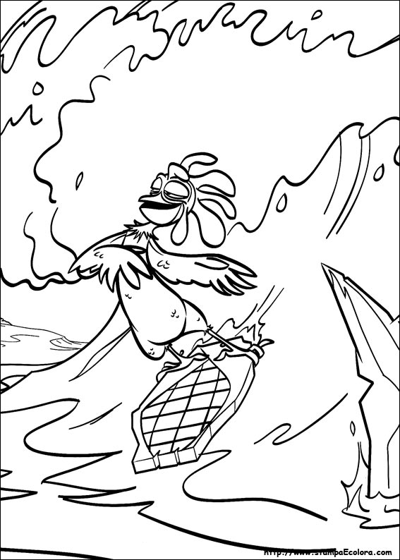 Disegni Surf's up : I re delle onde