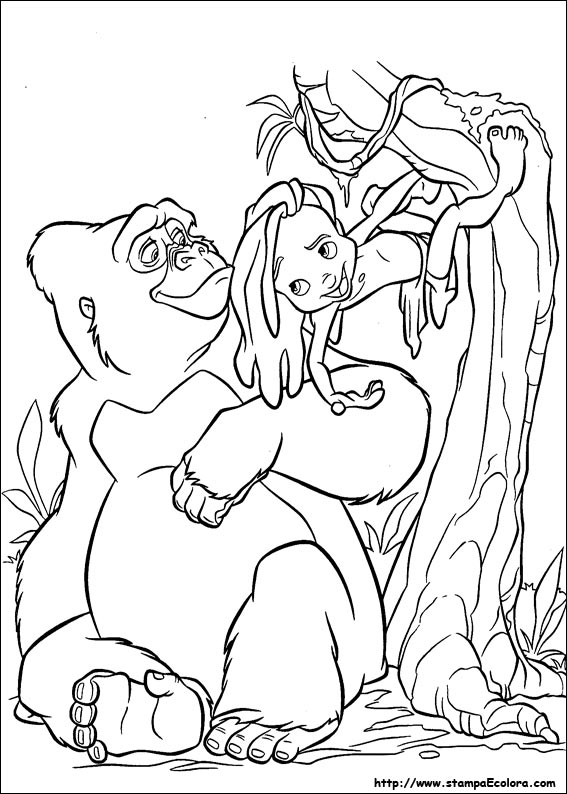 Disegni Tarzan