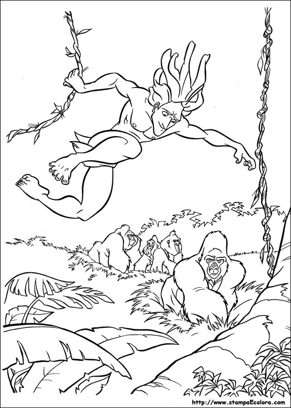 Disegni Tarzan