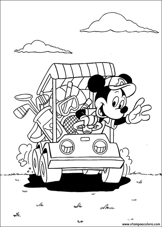 Disegni Topolino