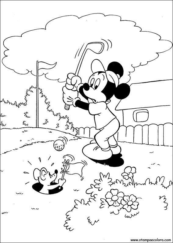 Disegni Topolino