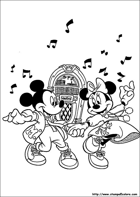 Disegni Topolino