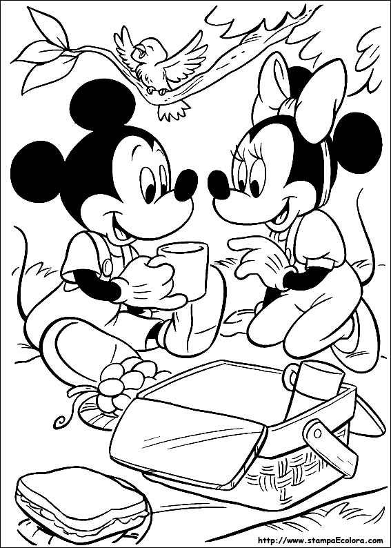 Disegni Topolino