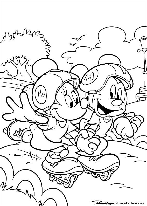 Disegni Topolino