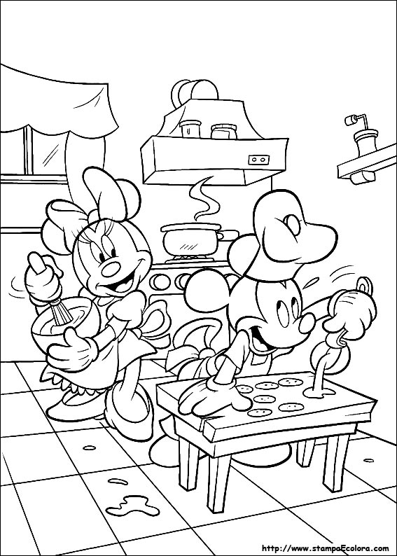 Disegni Topolino