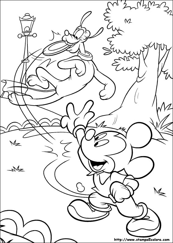 Disegni Topolino