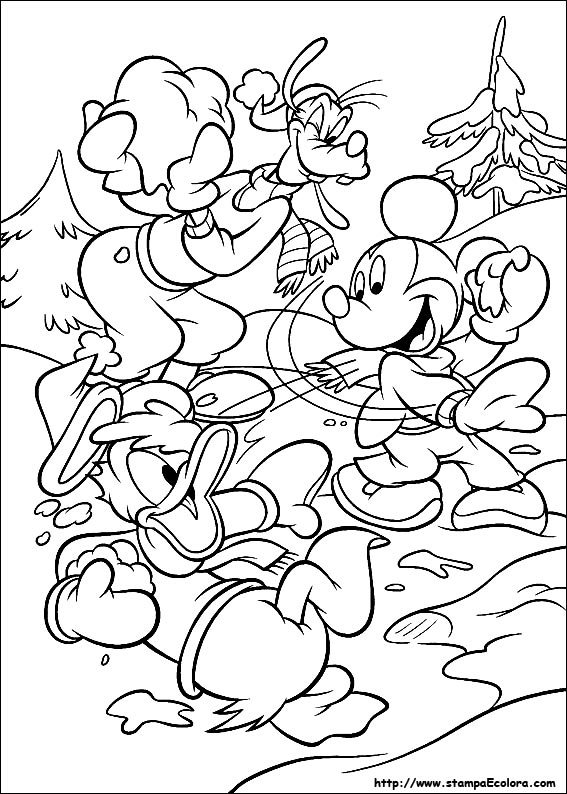 Disegni Topolino