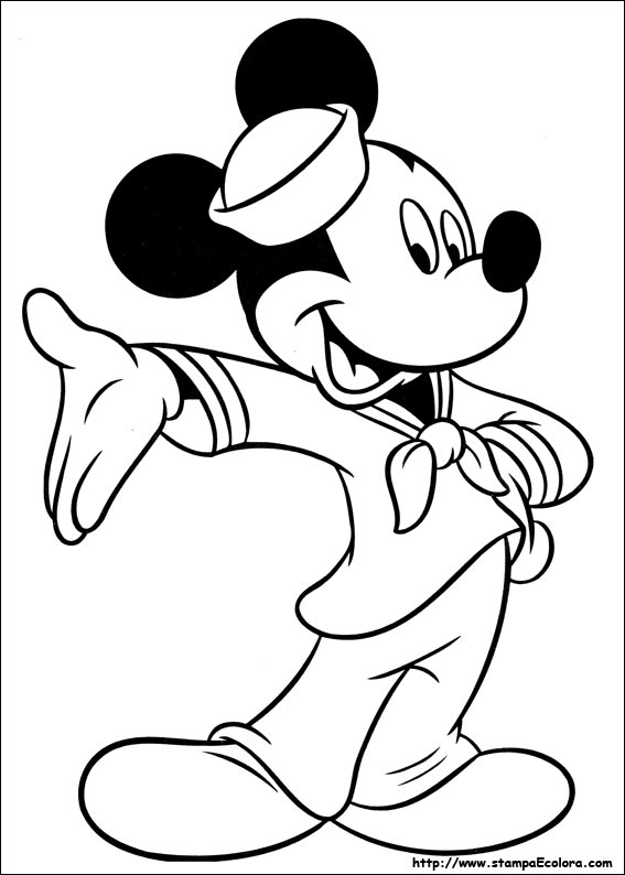 Disegni Topolino