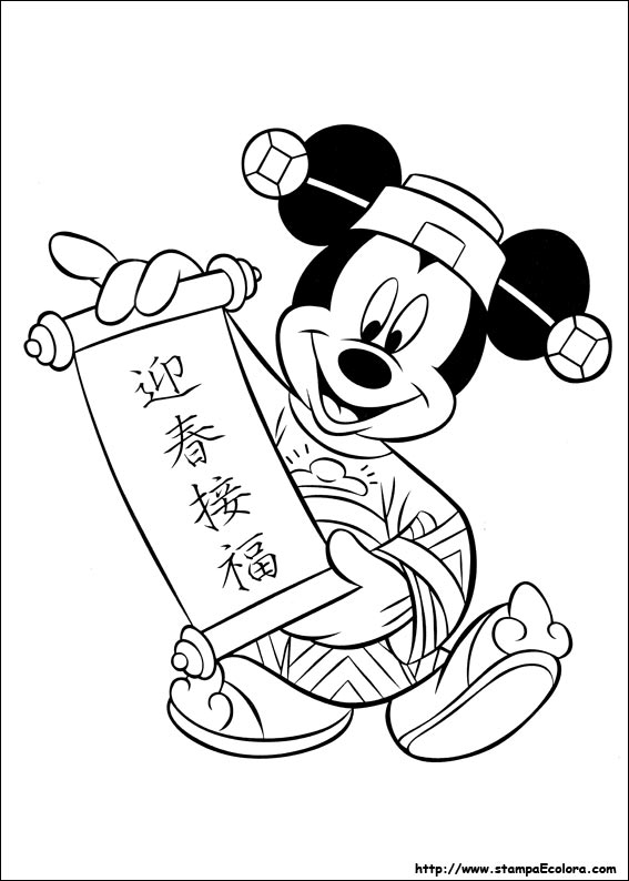 Disegni Topolino