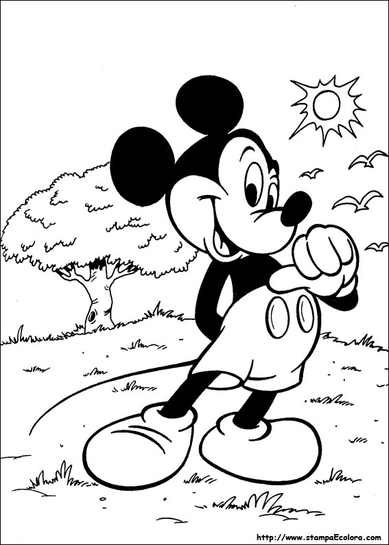 Disegni Topolino