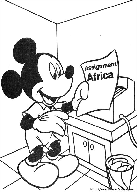 Disegni Topolino