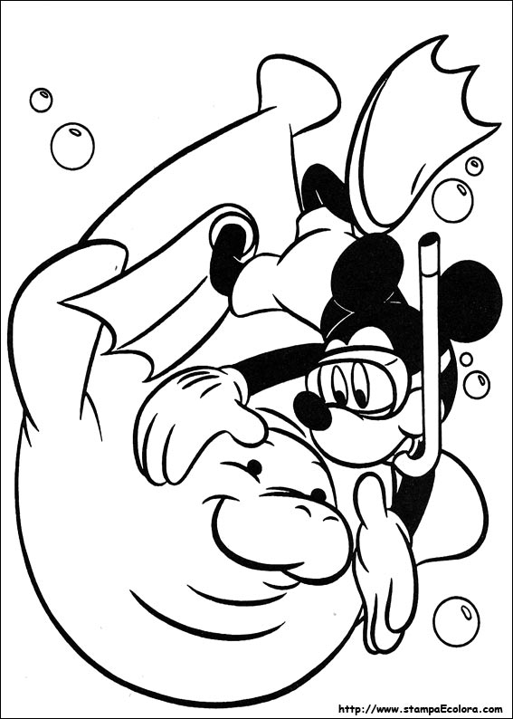 Disegni Topolino