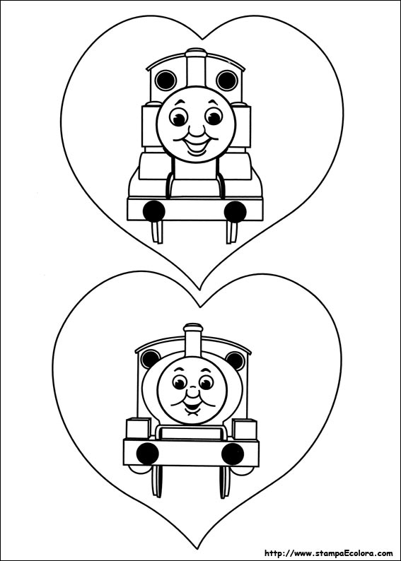 Disegni Trenino Thomas