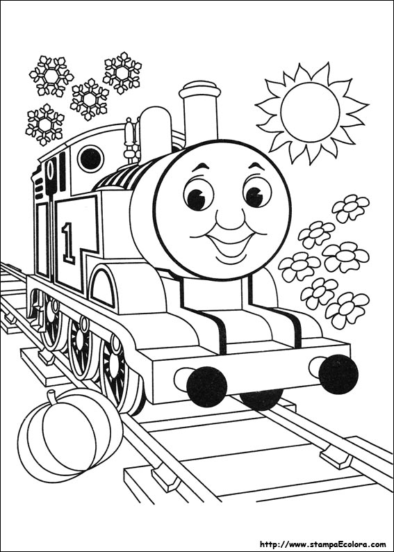 Disegni Trenino Thomas