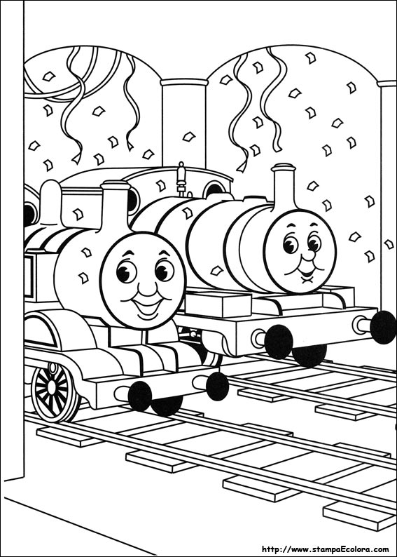 Disegni Trenino Thomas