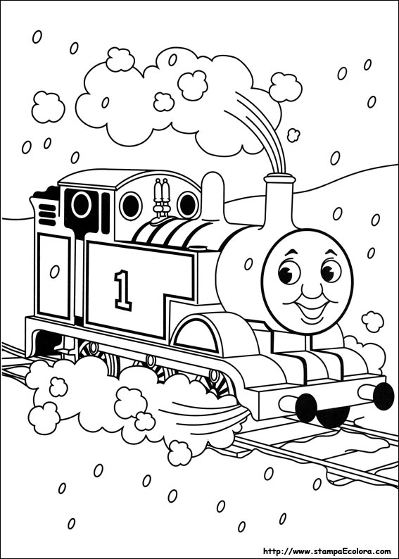 Disegni Trenino Thomas