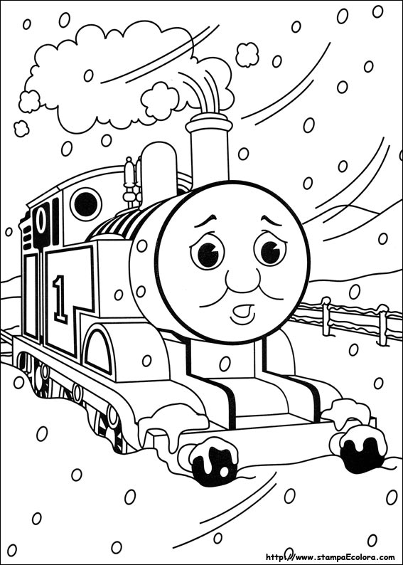 Disegni Trenino Thomas