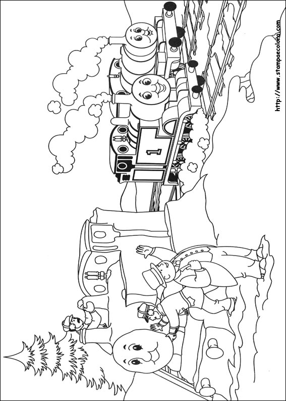 Disegni Trenino Thomas