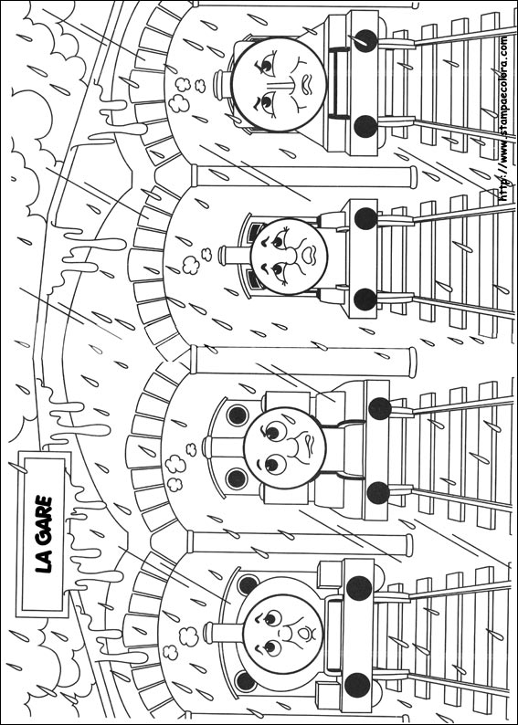 Disegni Trenino Thomas