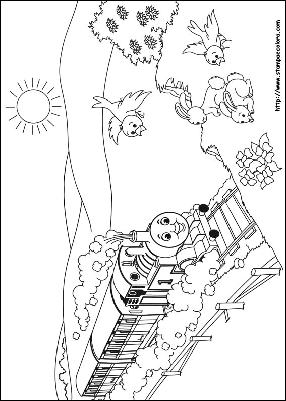 Disegni Trenino Thomas