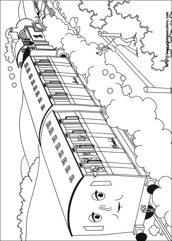 Disegni Trenino Thomas