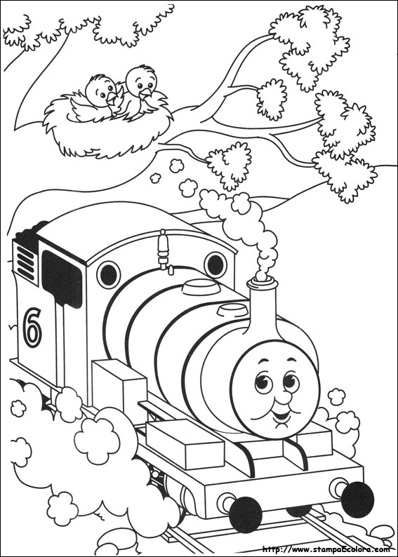 Disegni Trenino Thomas