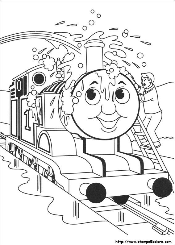 Disegni Trenino Thomas