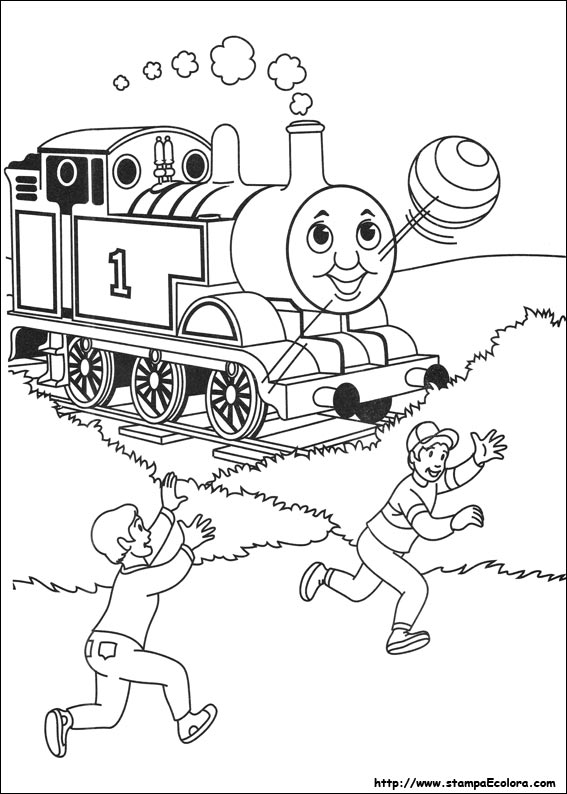 Disegni Trenino Thomas