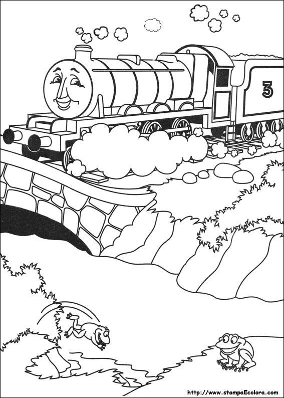 Disegni Trenino Thomas