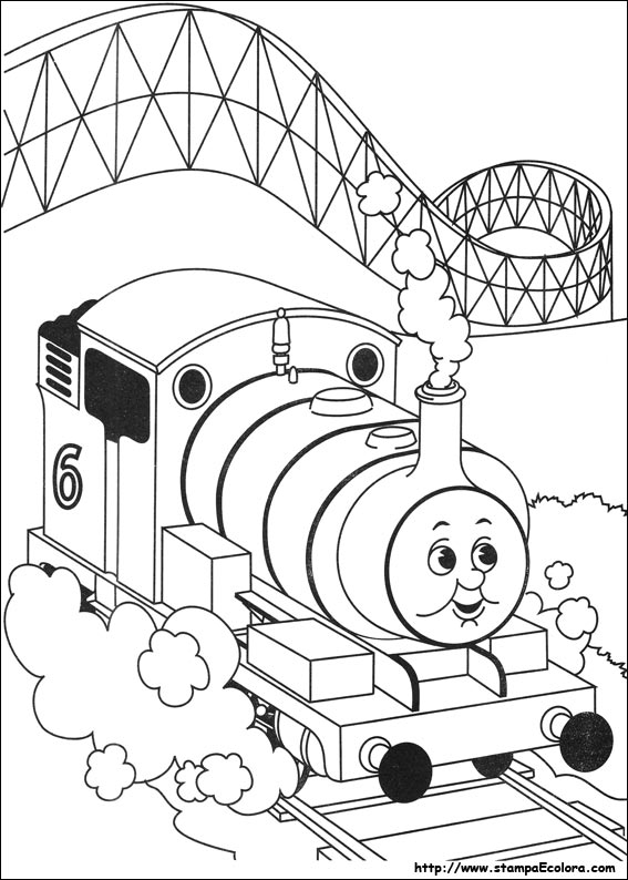 Disegni Trenino Thomas