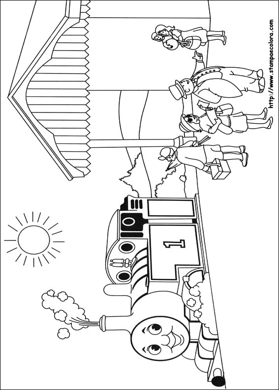 Disegni Trenino Thomas