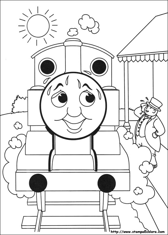 Disegni Trenino Thomas