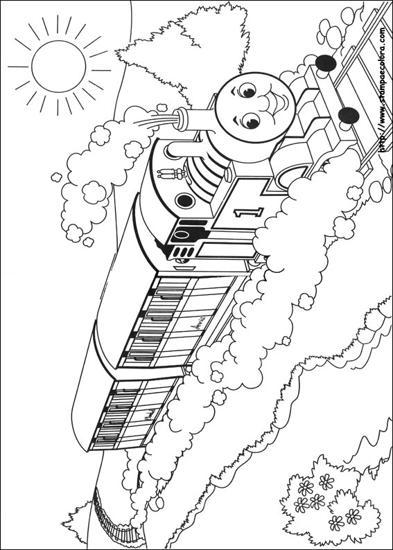 Disegni Trenino Thomas