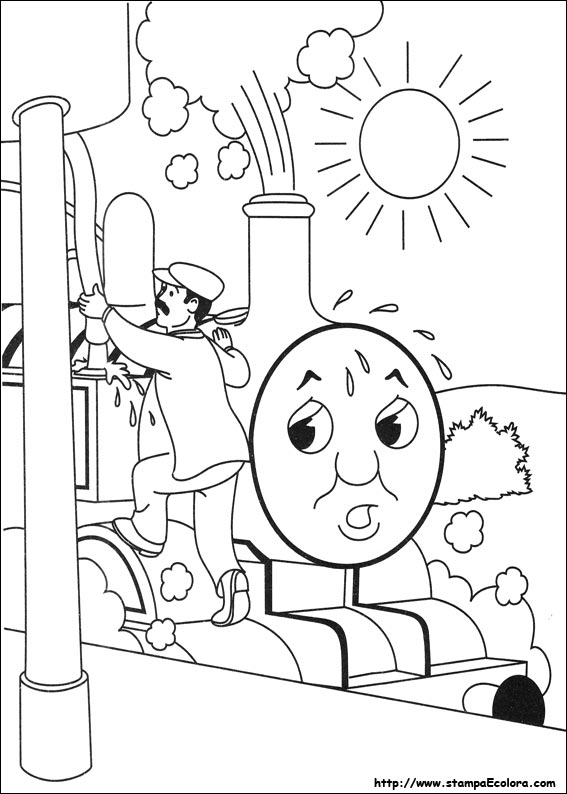 Disegni Trenino Thomas