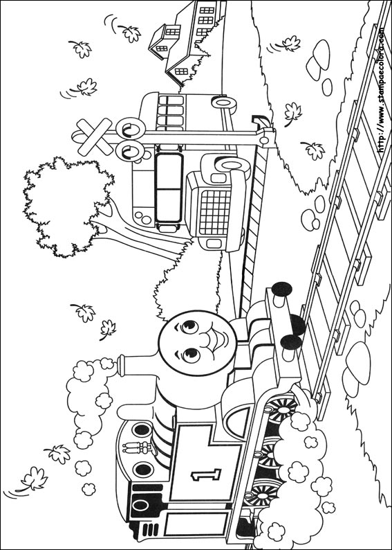 Disegni Trenino Thomas