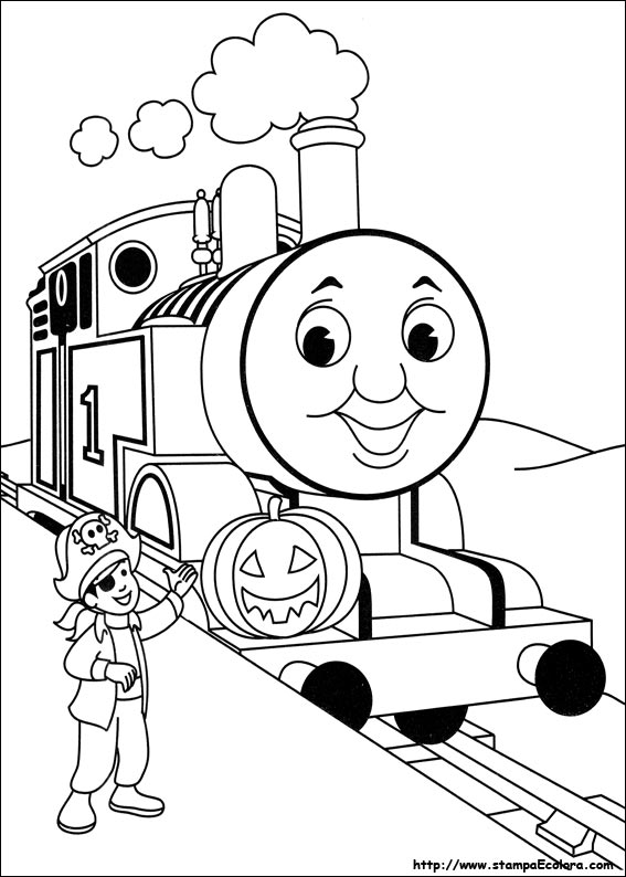 Disegni Trenino Thomas