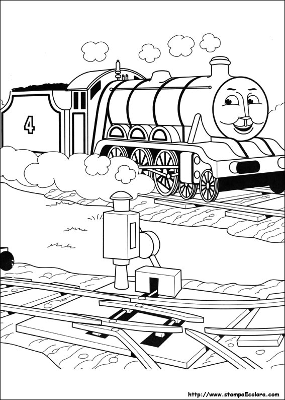 Disegni Trenino Thomas