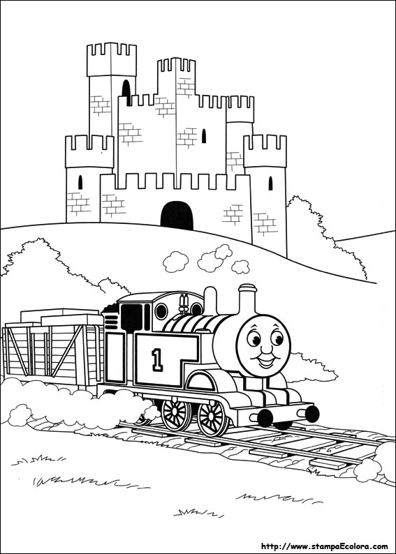 Disegni Trenino Thomas