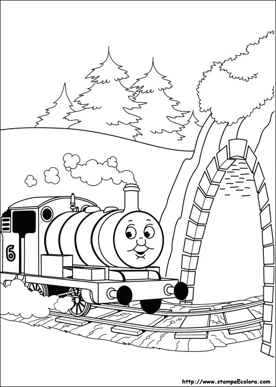 Disegni Trenino Thomas