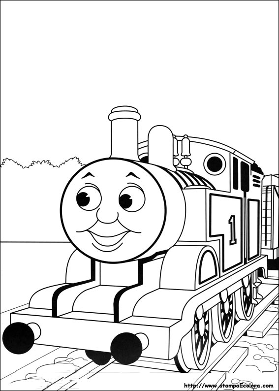 Disegni Trenino Thomas