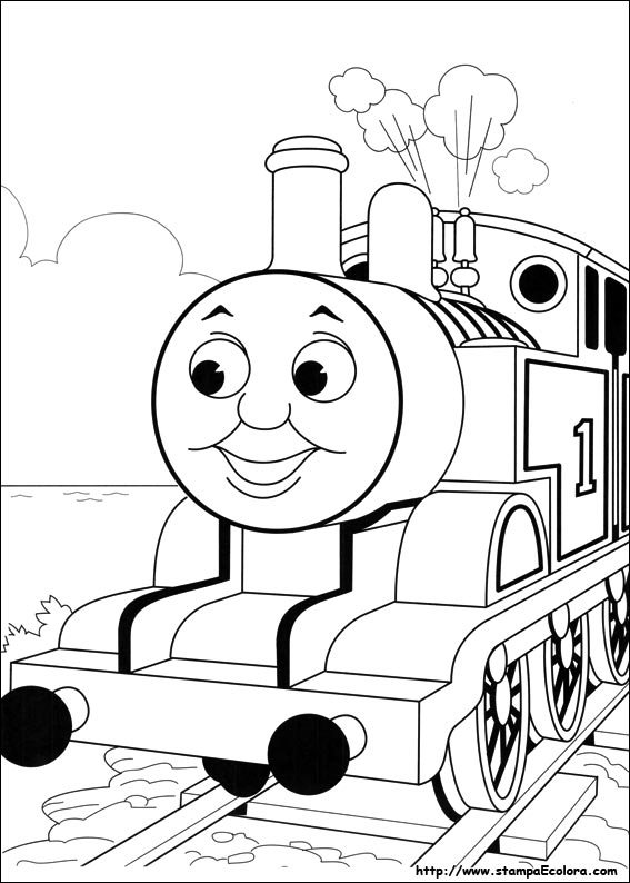 Disegni Trenino Thomas