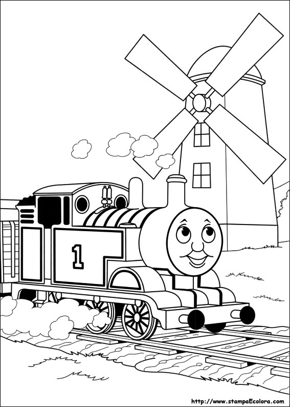 Disegni Trenino Thomas