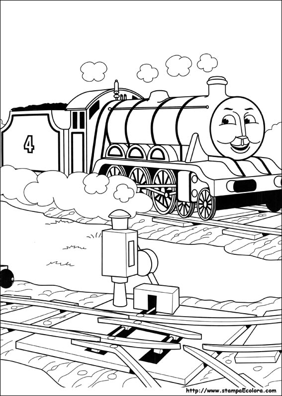 Disegni Trenino Thomas