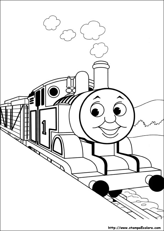 Disegni Trenino Thomas