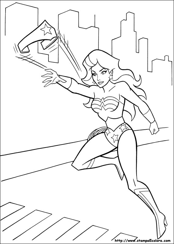 Disegni Wonder Woman