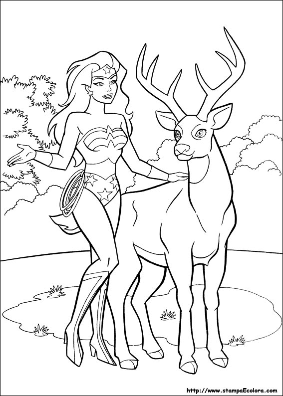 Disegni Wonder Woman