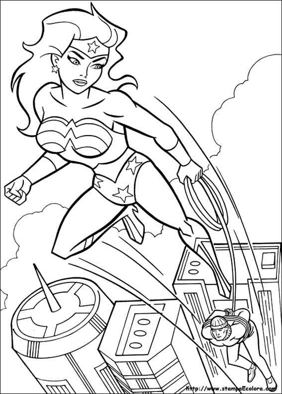 Disegni Wonder Woman