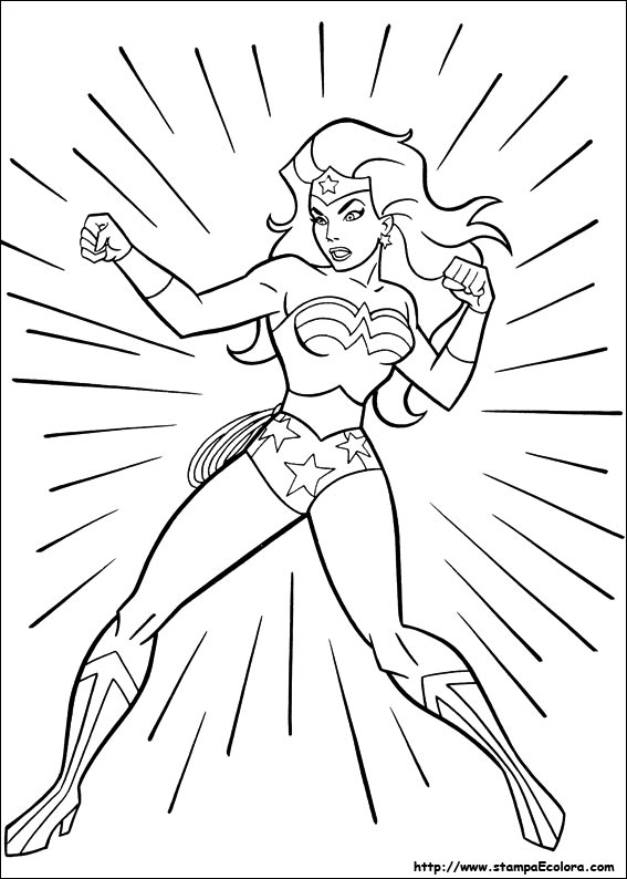 Disegni Wonder Woman